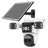 VSTARCAM smart ηλιακή κάμερα CB621SR, triple lens, 2MP, WiFi, SD, PTZ, IP66