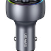 USAMS FM transmitter & φορτιστής CC328, USB/USB-C, 30W, Bluetooth, μαύρο