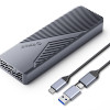 ORICO θήκη για M.2 NVME SSD CNM2-G20, 20Gbps, γκρι