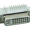 DVI Connector - DVI 24+5, Copper, Bronze