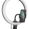 BASEUS φωτιστικό δαχτυλίδι LED CRZB12-B01, 12", χωρίς τρίποδα, μαύρο