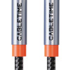 CABLETIME καλώδιο ήχου 3.5mm CT-AM35M, gold plated, 2m, μαύρο