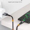 CABLETIME καλώδιο USB σε USB-C CT-AMCM3A, 3A, 1m, μαύρο