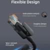 CABLETIME καλώδιο δικτύου CT-CAT6U, CAT 6 UTP, 250 MHz, CCA, 10m, μαύρο