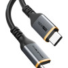 CABLETIME καλώδιο USB-C CT-CM100, 100W PD, 2m, μαύρο