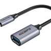 CABLETIME αντάπτορας USB-C σε USB CT-CMAF10-AGL, 10Gbps, γκρι