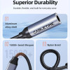 CABLETIME αντάπτορας USB-C σε 3.5mm CT-CMAUF-AG, γκρι