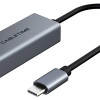 CABLETIME αντάπτορας δικτύου CT-CML100-AG, USB-C, 100Mbps Ethernet, γκρι