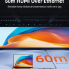CABLETIME HDMI video extender CT-HEHD-FG60 μέσω καλωδίου RJ45, 1080p/60Hz, έως 60m