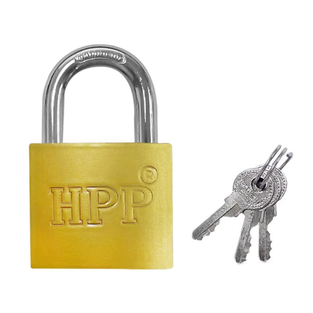 HPP λουκέτο πέταλο με κλειδί CTL-0041, 38mm, μεταλλικό