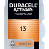 DURACELL μπαταρίες ακουστικών βαρηκοΐας Activair 13, 1.45V, 6τμχ