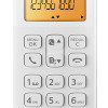 PHILIPS ασύρματο τηλέφωνο D1601S-34, με ελληνικό μενού, λευκό-μπλε