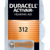 DURACELL μπαταρίες ακουστικών βαρηκοΐας Activair 312, 1.45V, 6τμχ