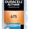 DURACELL μπαταρίες ακουστικών βαρηκοΐας Activair 675, 1.45V, 6τμχ