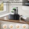 ORICO docking station για 2.5" ή 3.5" SATA HDD/SSD DD28U3-C, 2 θέσεων, 5Gbps, clone function, μαύρο