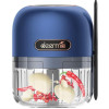 DEERMA πολυκόπτης JS100, επαναφορτιζόμενος , 150ml, 40W, 3 λεπίδες, μπλε