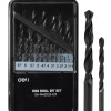 DELI σετ τρυπάνια DH-MHZ025-ED1 για σίδηρο HSS, 1-13mm, DIN 338, 25τμχ