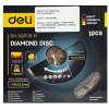 DELI δίσκος κοπής διαμαντέ DH-SQP115-E1, δομικών υλικών, 115mm, 13200rpm