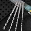 DELI σετ τρυπάνια DH-YCZ004-WD1 για τοίχο, 40Cr YG8, 6/8/10/12x160mm, SDS Plus, 4τμχ