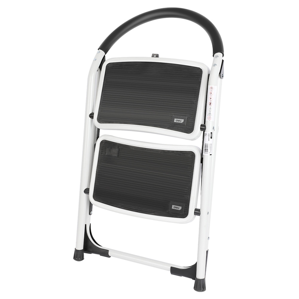 DELI σκάλα σιδήρου DL509012 με 2 σκαλοπάτια, 46cm, 150kg
