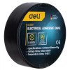 DELI μονωτική ταινία υψηλής αντοχής DL5261, 18mm x 9.15m, μαύρη