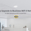 TP-LINK access point EAP613, οροφής, Wi-Fi 6, 1800Mbps, Mesh, Ver. 1.0