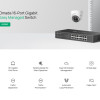 TP-LINK easy managed switch ES216G, 16x Gigabit θύρες, V1.0