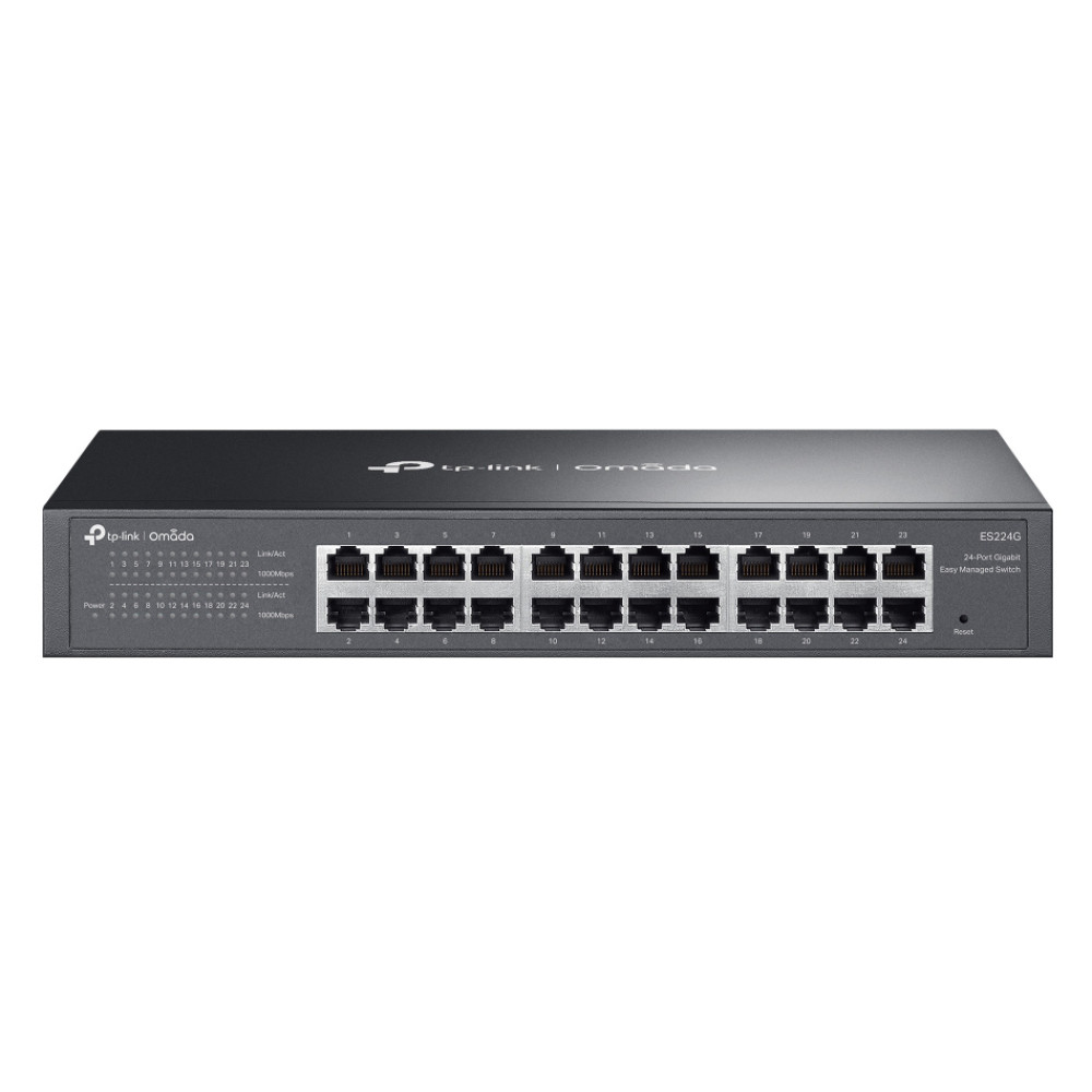 TP-LINK easy managed switch ES224G, 24x Gigabit θύρες, V1.0