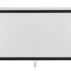 BRATECK οθόνη προβολής projector τοίχου/οροφής ESBA100, 221x124cm, 16:9/100", πτυσσόμενη