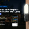 VSTARCAM smart κάμερα FC4 με φωτισμό, dual lens, 3MP, WiFi, SD, PTZ, IP66