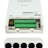 FOLKSAFE τροφοδοτικό συστημάτων CCTV FS-DC121608W, 16 εξόδων, 12V/8A, αδιάβροχο IP65