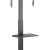 BRATECK βάση τηλεόρασης δαπέδου FS32-46, 37-75", έως 40kg, με ράφι