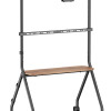 BRATECK βάση τηλεόρασης δαπέδου FS66-46F-01, 37-86", έως 80kg, με ράφι & ροδάκια