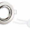 POWERTECH μεταλλικό πλαίσιο spot & ντουί GU10-003, χωνευτό, 81x31.5mm