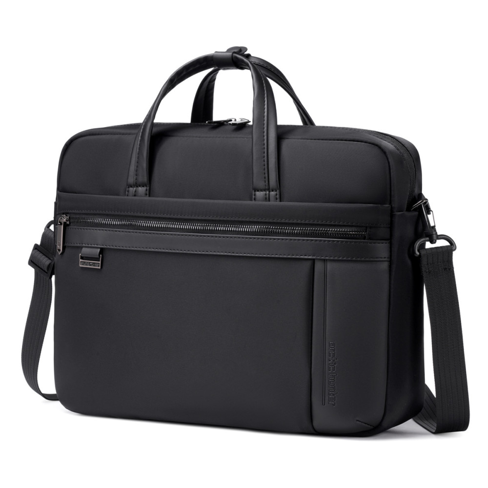 ARCTIC HUNTER τσάντα ώμου GWB00849 με θήκη laptop 15.6", 14L, μαύρη