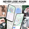 MILI smart tag MiTag Duo για iOS & Android συσκευές, Bluetooth tracker, μαύρο