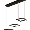 POWERTECH LED φωτιστικό οροφής HLL-0103, 35W, 4000K, 70x120cm, μαύρο