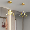 POWERTECH LED φωτιστικό οροφής HLL-0122, 15W, 4000K, Φ22cm x 1m, χρυσό