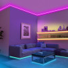 POWERTECH smart LED καλωδιοταινία HLL-0132, RGB, IP44, Bluetooth, 15m