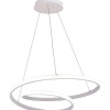 POWERTECH LED φωτιστικό οροφής HLL-0153, 25W, 4000K, Φ40cm, 1m, λευκό