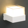 POWERTECH LED φωτιστικό τοίχου HLL-0156, 7W, 4000K, 560lm, IP65, λευκό