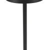 POWERTECH LED επιτραπέζιο φωτιστικό HLL-0193, ρυθμιζόμενο, επαναφορτιζόμενο, μαύρο