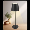 POWERTECH LED επιτραπέζιο φωτιστικό HLL-0194, ρυθμιζόμενο, επαναφορτιζόμενο, λευκό