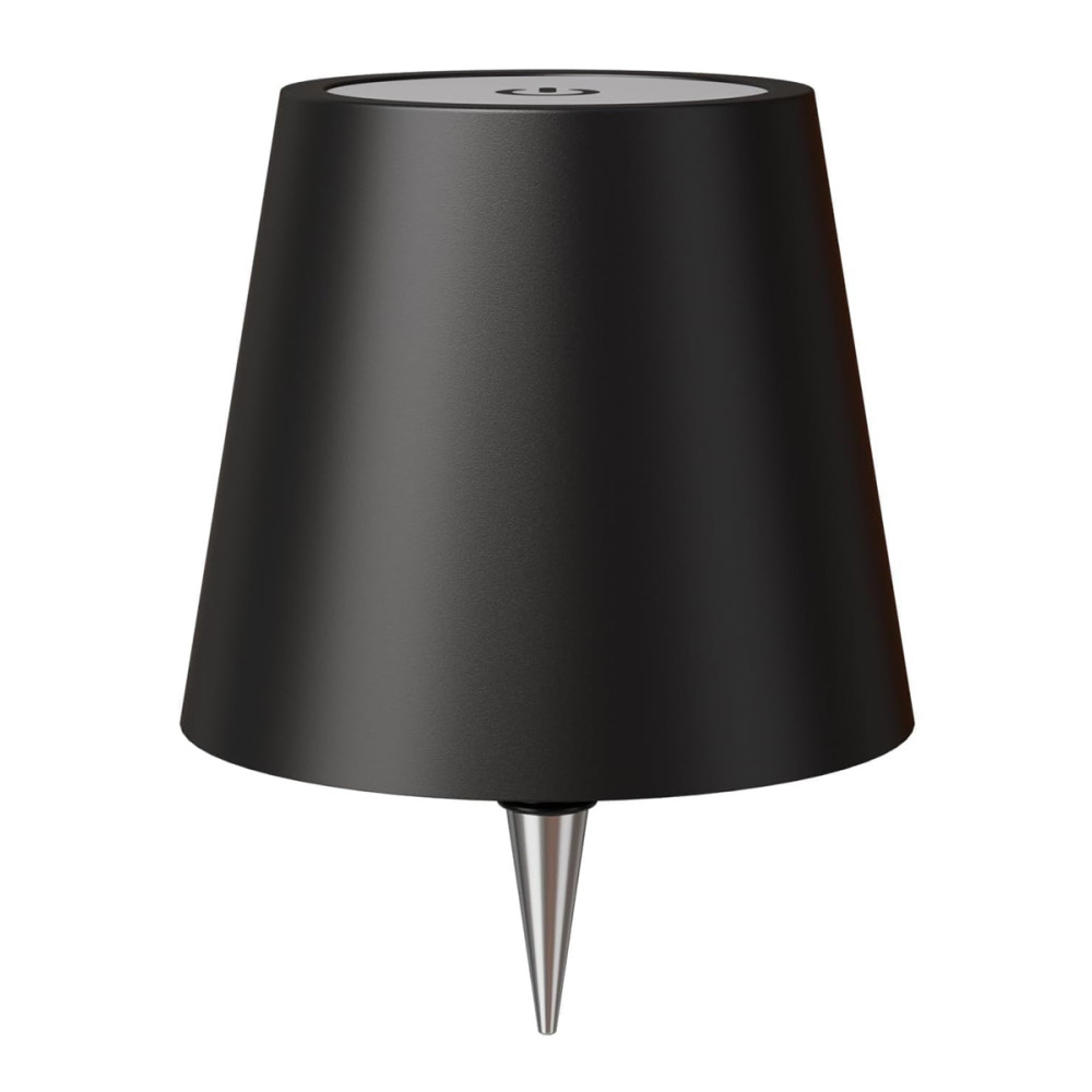 POWERTECH LED φωτιστικό για μπουκάλι HLL-0197, ρυθμιζόμενο, επαναφορτιζόμενο, μαύρο