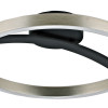 POWERTECH LED φωτιστικό οροφής HLL-0200, 29W, 4000K, Φ38x10cm, ασημί/μαύρο
