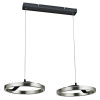 POWERTECH LED φωτιστικό οροφής HLL-0203, 42W, 4000K, 70x30x120cm, ασημί/μαύρο