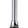 HOME USE κεφαλή βρύσης HUH-0104 με εύκαμπτο σπιράλ, 14.5cm, ασημί