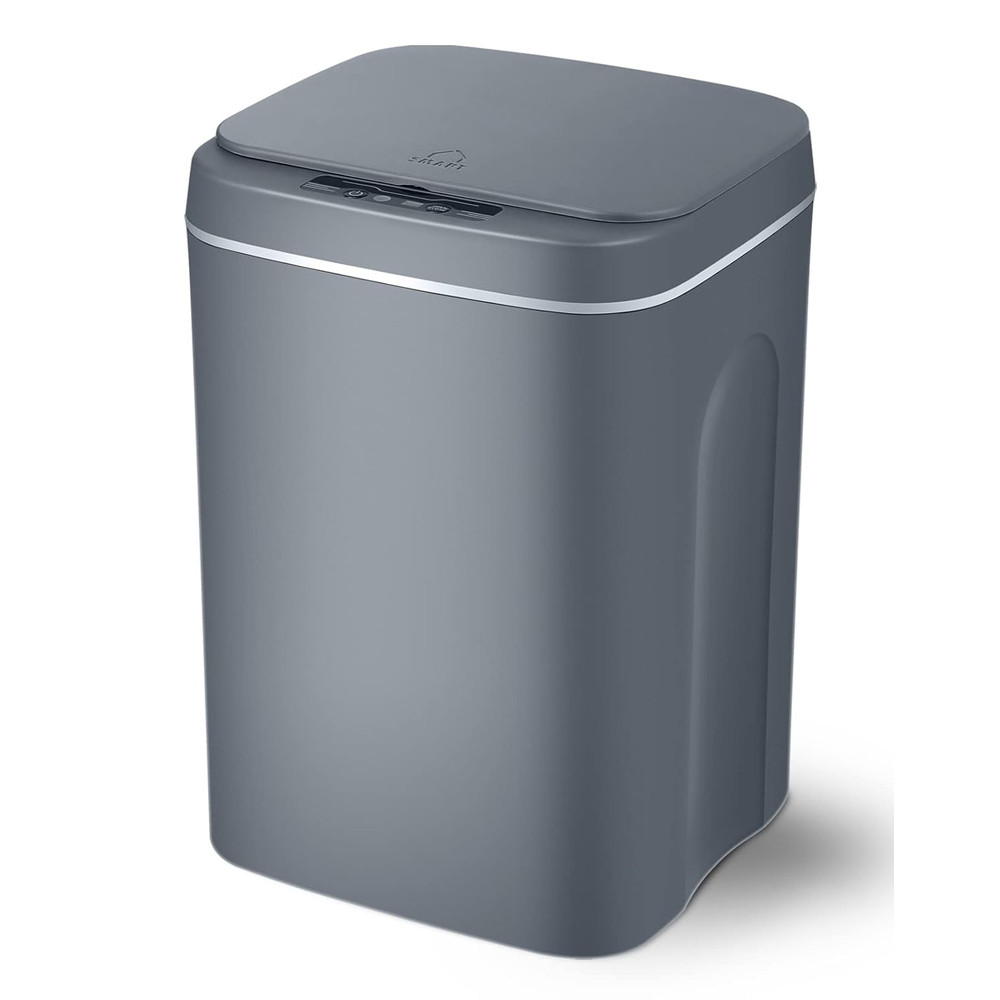 HOME USE κάδος απορριμμάτων HUH-0190 με φωτοκύτταρο, 14lt, γκρι