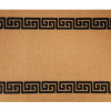 HOME USE πατάκι εισόδου HUH-0206, αντιολισθητικό, 75x45cm, 8mm πάχος, καφέ