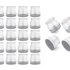 HOME USE προστατευτικές τάπες επίπλων HUH-0224, 25-30mm, διάφανες, 24τμχ